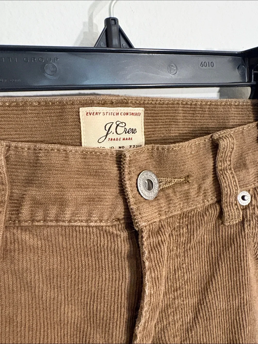 J. Crew Men’s Corduroy Pants in Caramel Brown